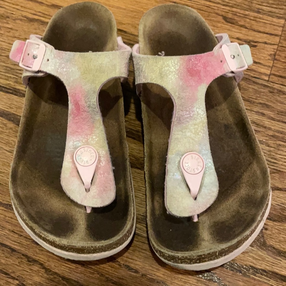 Girls Size 2 (33) Birkenstock Sandals Pink